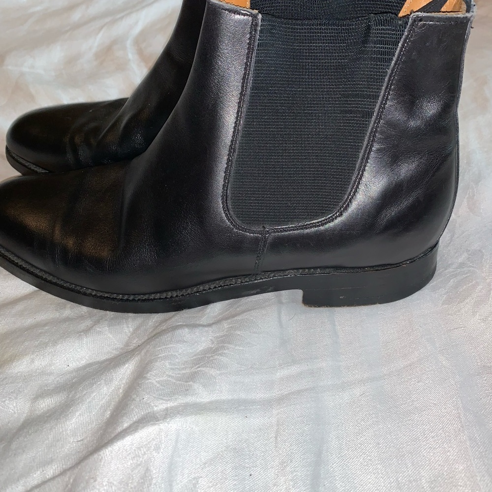 BOWEN LEATHER Men’s Chelsea Boots MADE IN ENGLAND - Picture 3 of 9